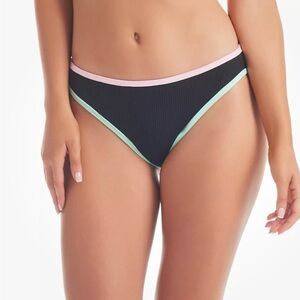 🆑Jessica Simpson Women's Classic Hipster Bikini Bottom Size Medium